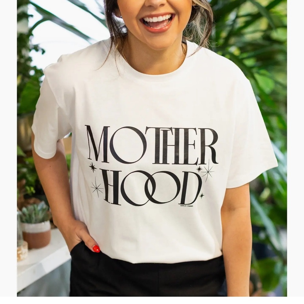 Mother hood White Graphic Tee - Short Sleeve
Mother’s Day